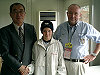Noch wichtiger wie das Bild mit Everts - MFJ-Präsident Suzuki und Medicalcenterleiter Dr. Kreutz